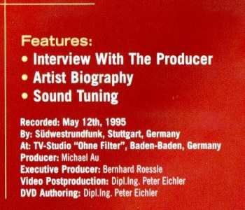 DVD Roy Ayers: In Concert