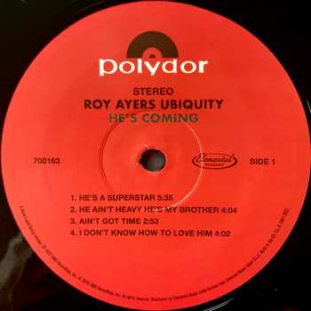 LP Roy Ayers Ubiquity: He's Coming LTD 421192