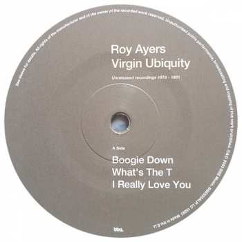 2LP Roy Ayers: Virgin Ubiquity (Unreleased Recordings 1976-1981) 295518