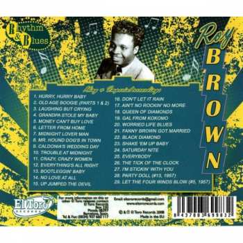 CD Roy Brown: Saturday Night! - King & Imperial Recordings 296193