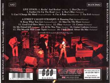 CD Roy Buchanan: Live Stock / A Street Called Straight 373277
