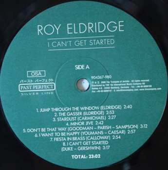 LP Roy Eldridge: I Can't Get Started DLX 309054