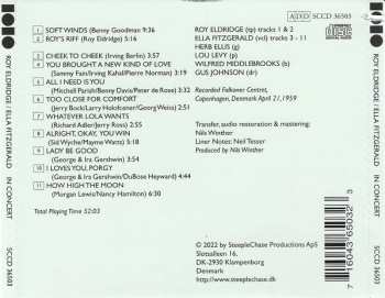 CD The Roy Eldridge Quintet: In Concert - Falkoner Centret Copenhagen, Denmark May 21, 1959 401097
