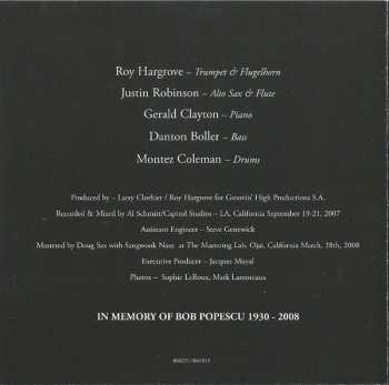 CD Roy Hargrove Quintet: Earfood 44289