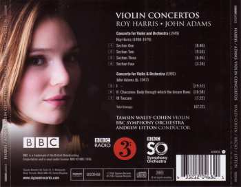CD Roy Harris: Violin Concertos 322693
