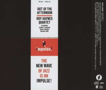 CD Roy Haynes Quartet: Out Of The Afternoon LTD 345793