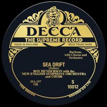 Album Roy Henderson: Sea Drift (Delius)