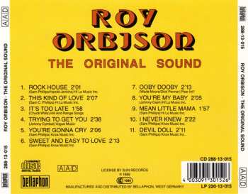 CD Roy Orbison: The Original Sound