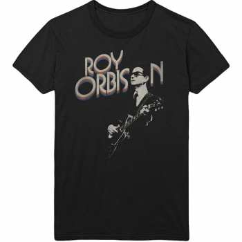 Merch Roy Orbison: Tričko Guitar & Logo Roy Orbison 