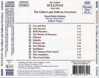CD Royal Ballet Sinfonia: Sir Arthur Sullivan / The Gilbert And Sullivan Overtures 320763