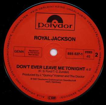 LP Royal Jackson: Our Little Secret (MAXISINGL) 283492
