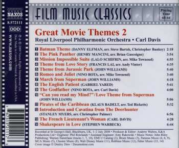 CD Royal Liverpool Philharmonic Orchestra: Great Movie Themes 2 112800
