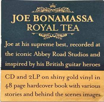 2LP/CD/Box Set Joe Bonamassa: Royal Tea LTD | CLR 31129