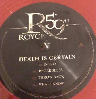 2LP Royce Da 5'9": Death Is Certain CLR 142966