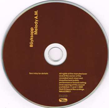 CD Röyksopp: Melody A.M. 373700