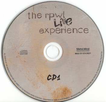 2CD RPWL: The RPWL Live Experience LTD 122787