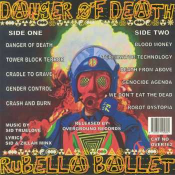 LP/CD Rubella Ballet: Danger Of Death CLR 234463