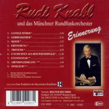 CD Rudi Knabl: Erinnerung 525943