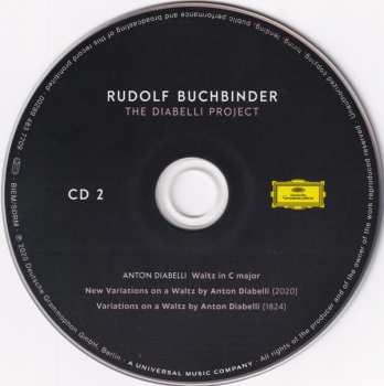 2CD Rudolf Buchbinder: The Diabelli Project 9628