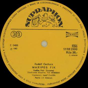 LP Rudolf Čechura: Maxipes Fík 52746