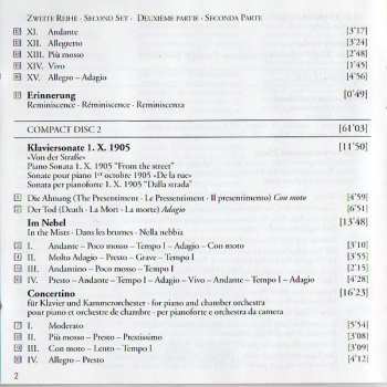 2CD Rudolf Firkušný: Klavierwerke - Piano Works 44929