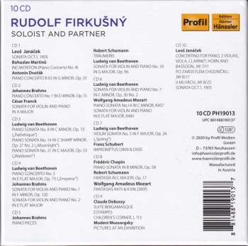 10CD Rudolf Firkušný: Soloist And Partner 118948