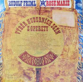 Album Rudolf Friml: Rose Marie - Scény Z Operety
