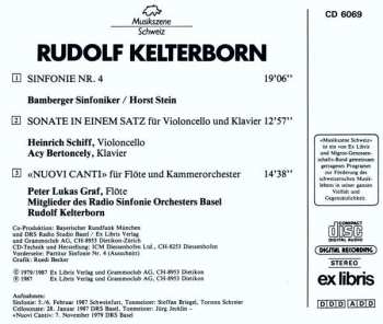 Rudolf Kelterborn: Symphonie Nr.4
