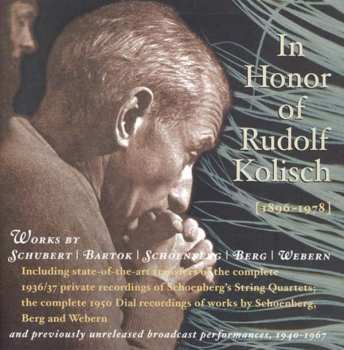 Album Rudolf Kolisch: In Honor Of Rudolf Kolisch