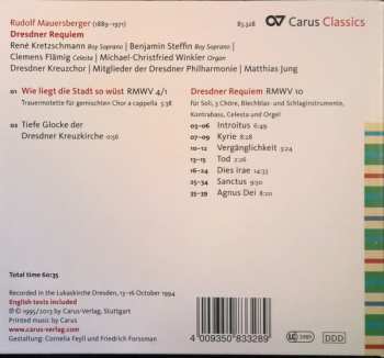 CD Rudolf Mauersberger: Dresdner Requiem 154759