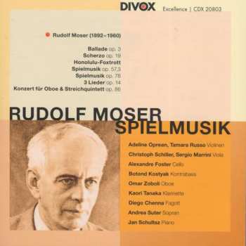 Album Rudolf Moser: Spielmusik