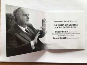 3CD Rudolf Serkin: Beethoven The Piano Concertos Choral Fantasy Op. 80 470885