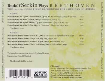 2CD Rudolf Serkin: Serkin Plays Beethoven: The 1945-1952 Solo PIano Recordings For Columbia  299553