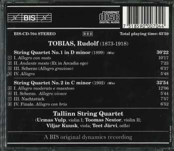 CD Rudolf Tobias: String Quartets Nos. 1 & 2