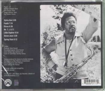 CD Rudolph Johnson: Spring Rain 99702