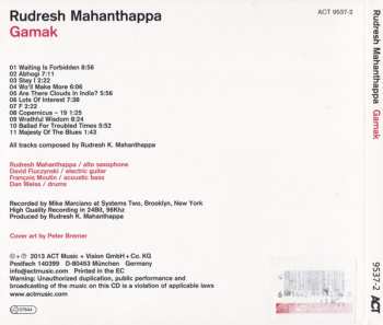 CD Rudresh Mahanthappa: Gamak 301596