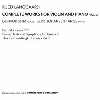 CD Rued Langgaard: Complete Works For Violin And Piano, Vol. 2 292405
