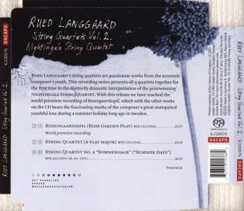 SACD Rued Langgaard: String Quartets Vol. 2 462438