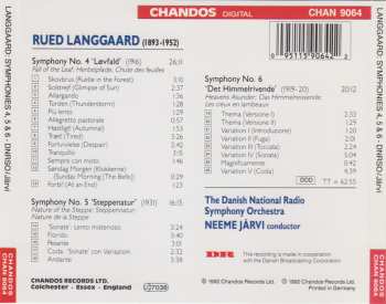 CD Rued Langgaard: Symphonies 4 • 5 • 6 111155