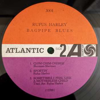 LP Rufus Harley: Bagpipe Blues