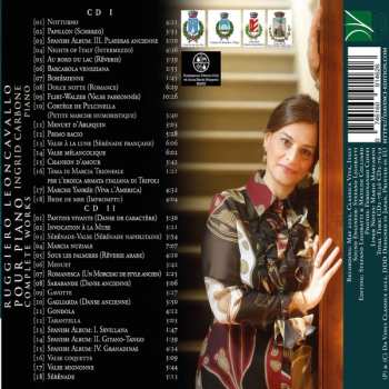 2CD Ruggiero Leoncavallo: Pour Piano (Complete Works) 373267