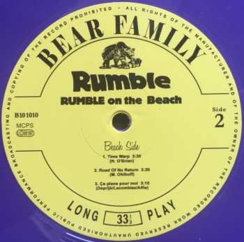 EP Rumble On The Beach: Rumble CLR | LTD 471013