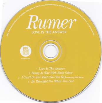 CD Rumer: Love Is The Answer