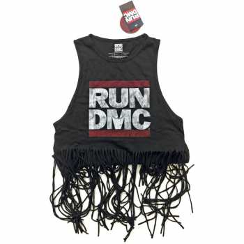 Merch Run-DMC: Dámské Tassel Vest Logo Run Dmc Vintage 
