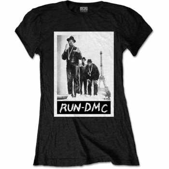 Merch Run-DMC: Dámské Tričko Paris Photo 