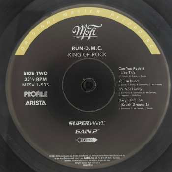 LP Run-DMC: King Of Rock LTD | NUM
