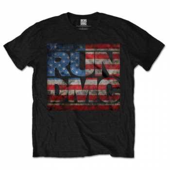 Merch Run-DMC: Tričko Americana Logo Run Dmc  L