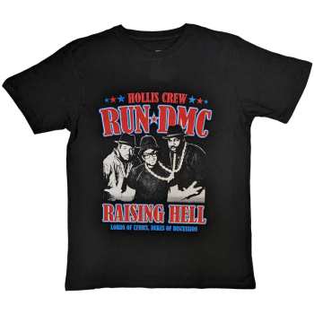 Merch Run-DMC: Run Dmc Unisex T-shirt: Raising Hell Americana (large) L