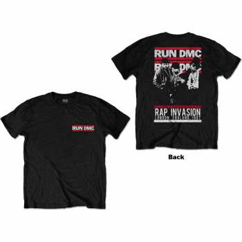 Merch Run-DMC: Tričko Rap Invasion  M