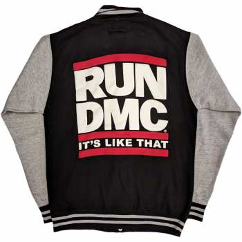 Merch Run-DMC: Run Dmc Unisex Varsity Jacket: It's Like That (back Print) (small) S